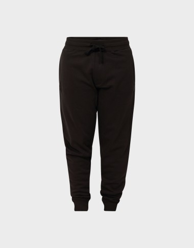 COTTON FLEECE JOGGER SOLID RIB