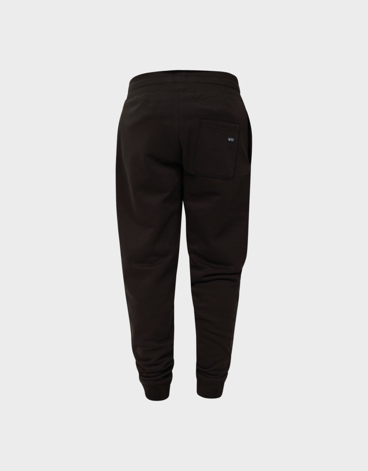 COTTON FLEECE JOGGER SOLID RIB