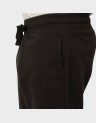COTTON FLEECE JOGGER SOLID RIB