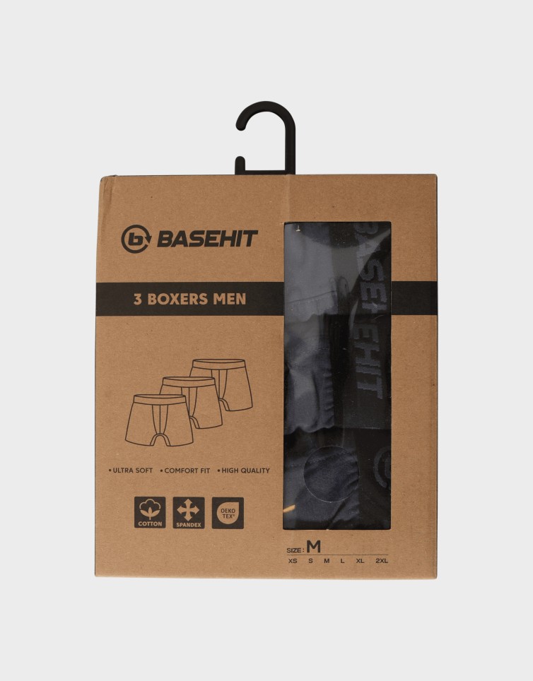 MEN'S BOXERS (3 PCS PACKAGE)