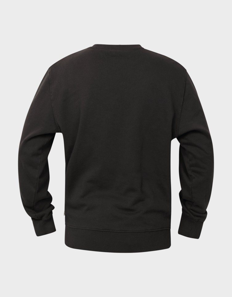 EMB. BRUSHED COTTON FLEECE