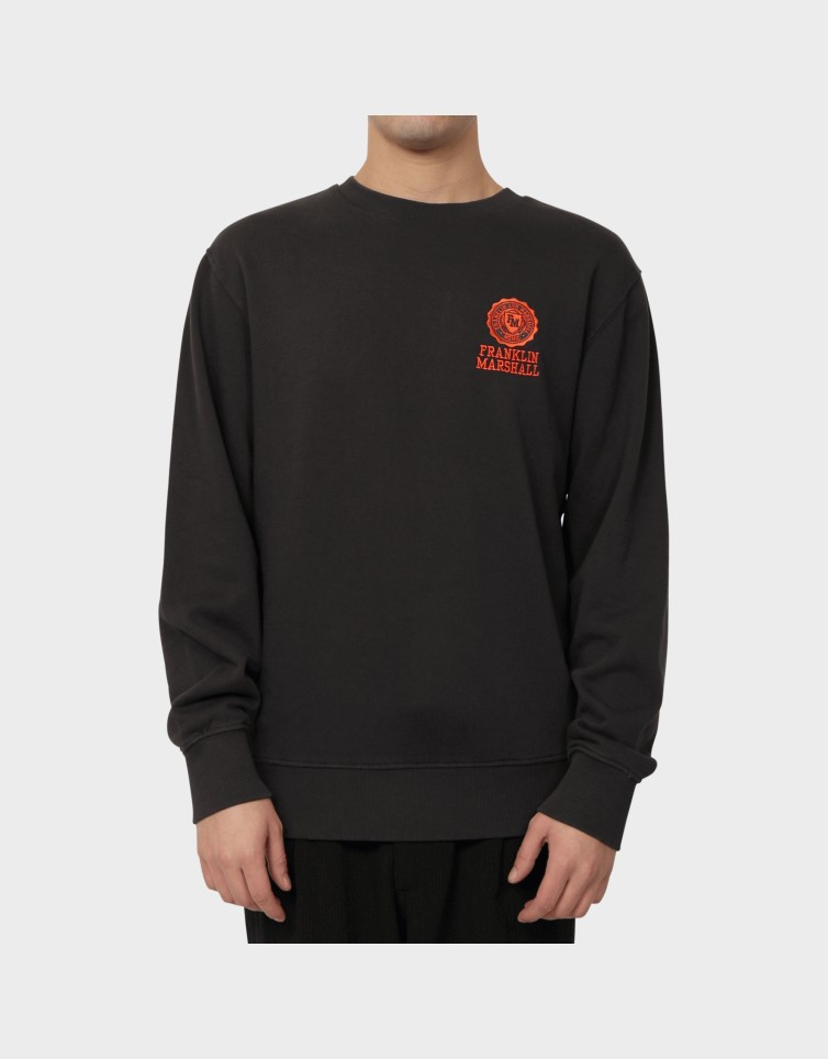 EMB. BRUSHED COTTON FLEECE