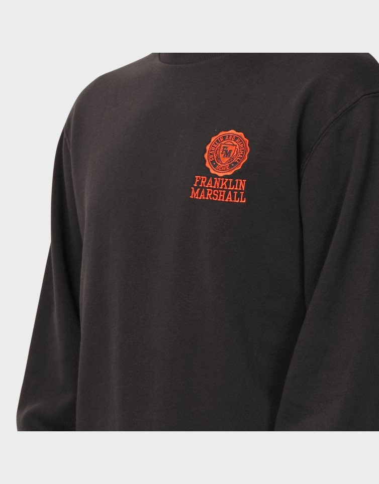EMB. BRUSHED COTTON FLEECE