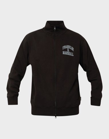 LETTER LOGO ZIP SWEATSHIRT