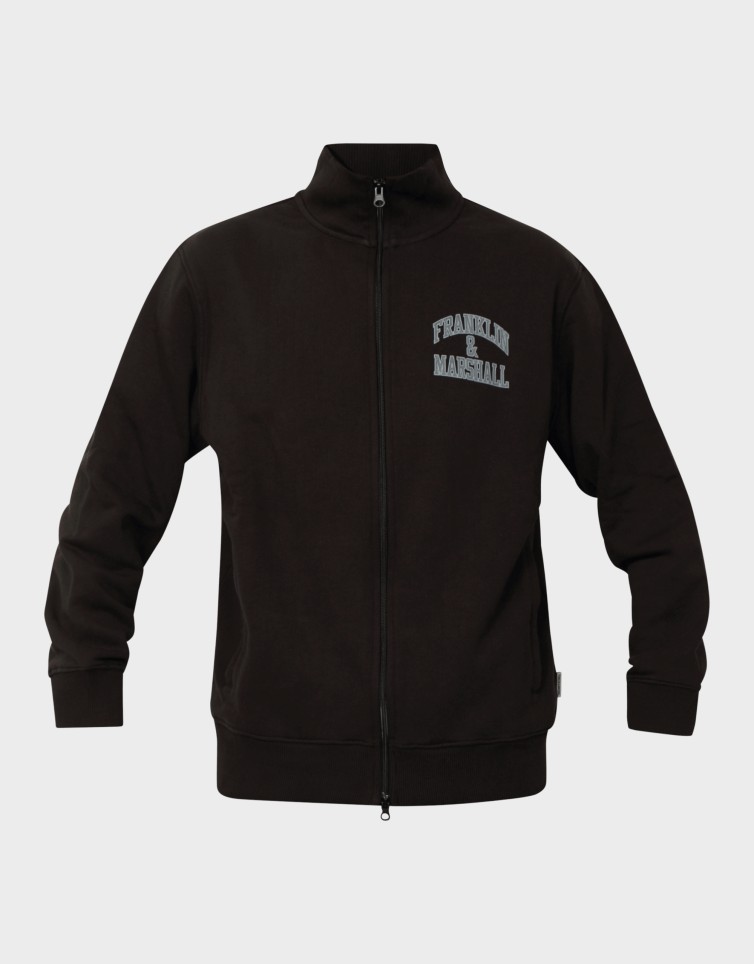LETTER LOGO ZIP SWEATSHIRT