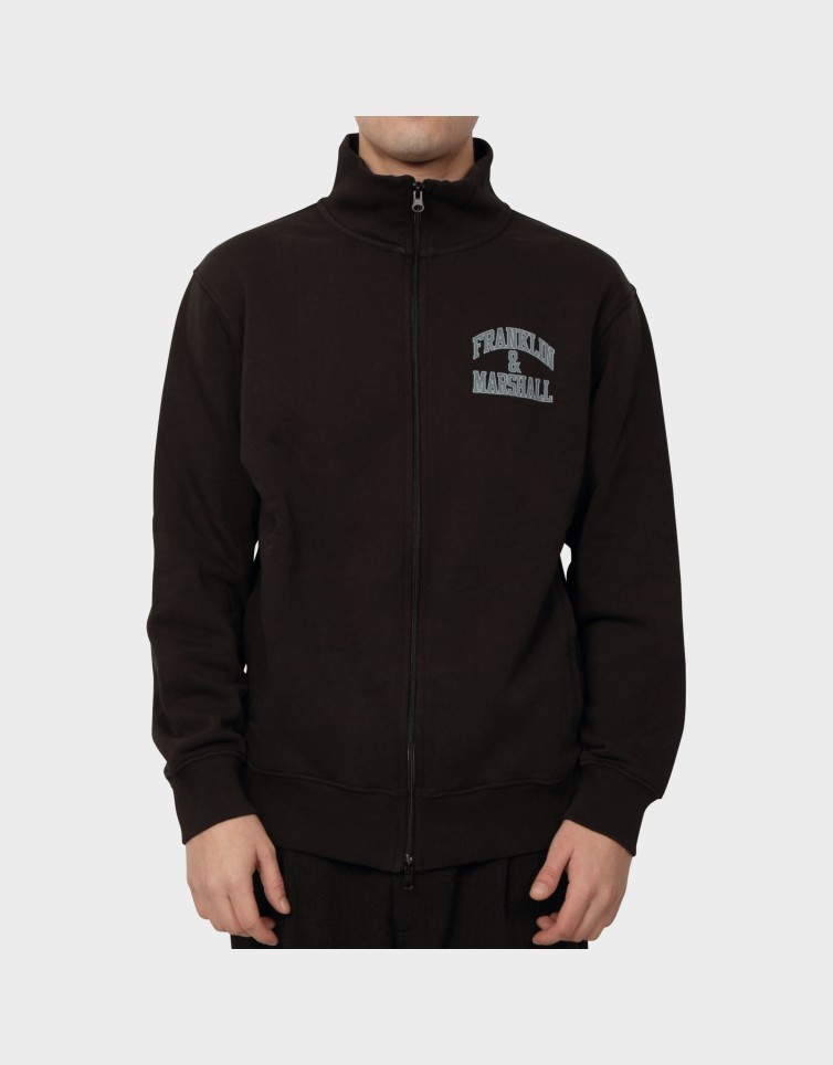 LETTER LOGO ZIP SWEATSHIRT