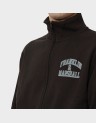 LETTER LOGO ZIP SWEATSHIRT
