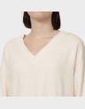 GOLD PIPING LS V-NECK LONG PULL