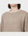 SILMA LS STITCH MOCK NECK
