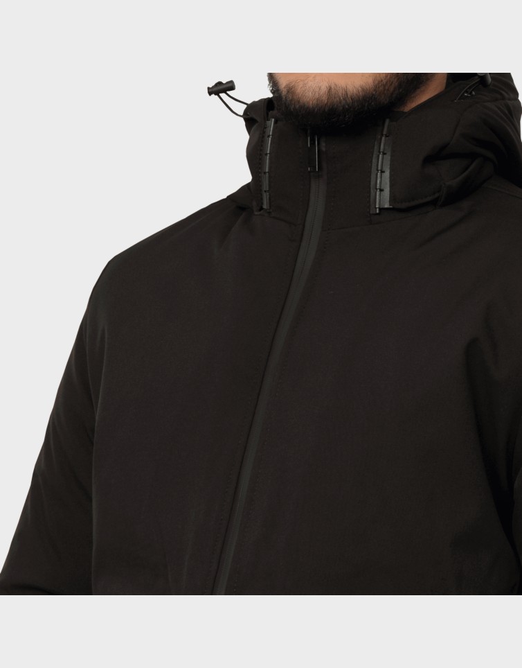 Jacket με κουκούλα