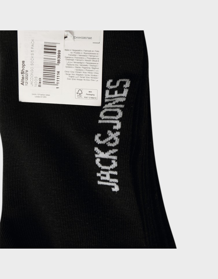 JACDONGO SOCKS 5 PACK NOOS