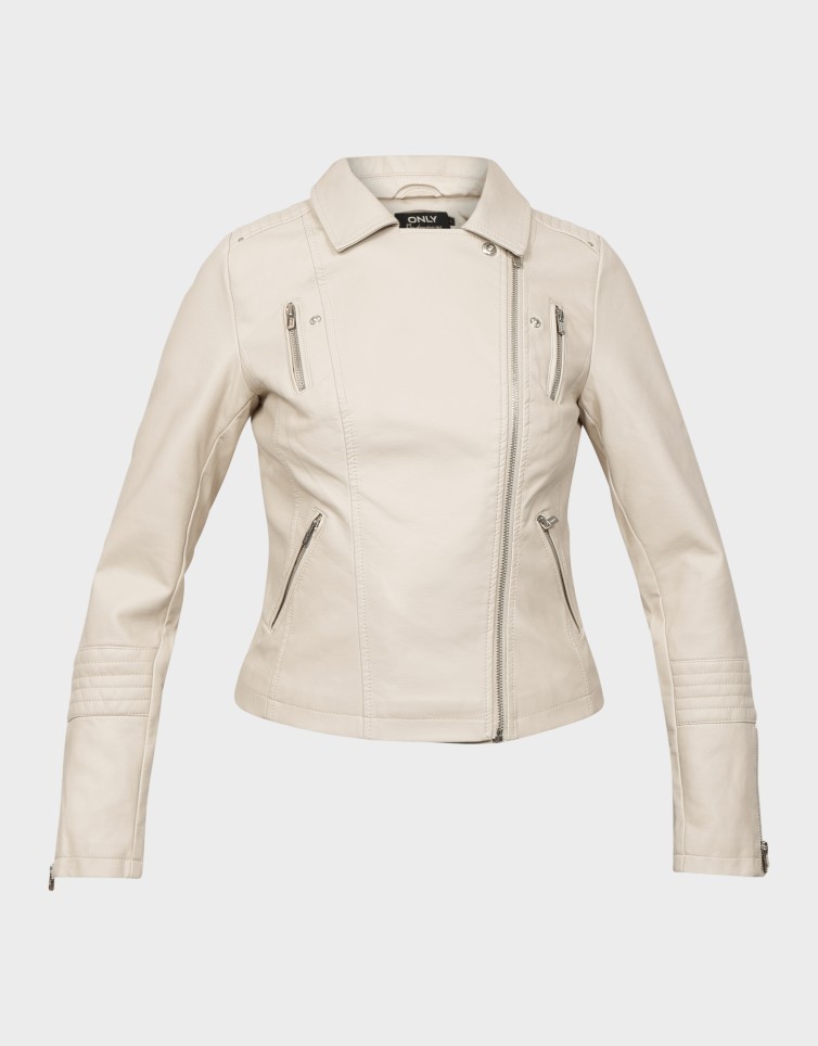 ONLGEMMA FAUX LEATHER BIKER OTW NOOS