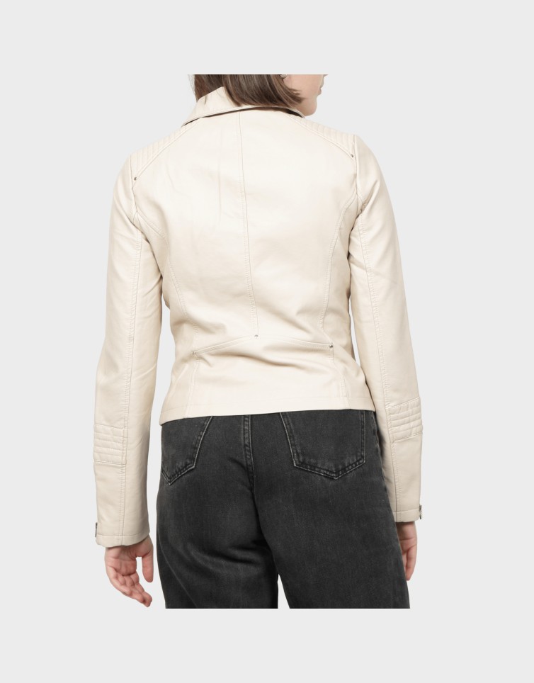 ONLGEMMA FAUX LEATHER BIKER OTW NOOS