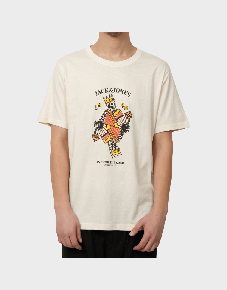 JORANATOMY SKULL TEE SS CREW NECK LN