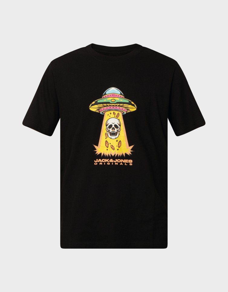JORANATOMY SKULL TEE SS CREW NECK LN