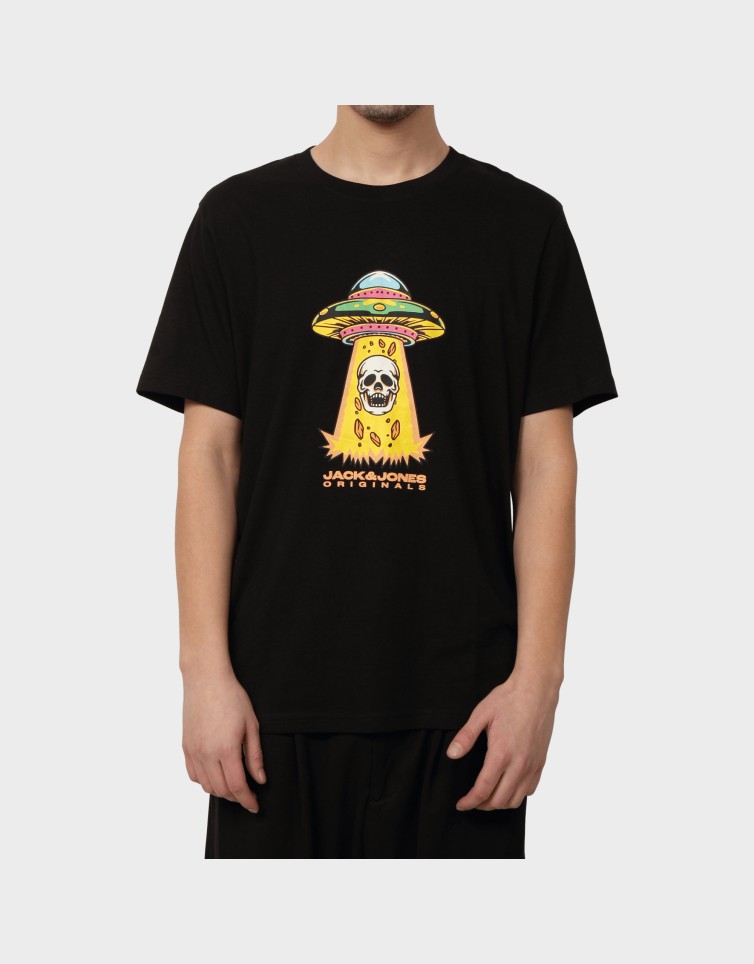 JORANATOMY SKULL TEE SS CREW NECK LN