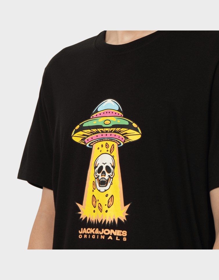 JORANATOMY SKULL TEE SS CREW NECK LN