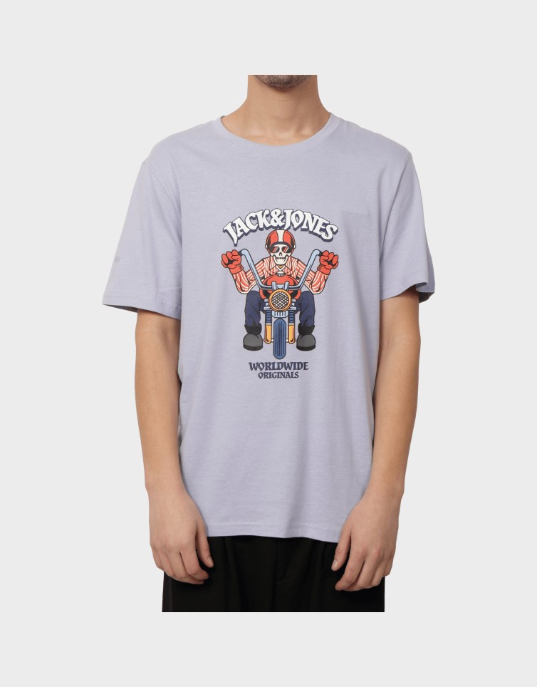 JORANATOMY SKULL TEE SS CREW NECK LN