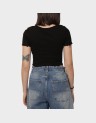 BETTY LIFE S/S V-NECK TOP