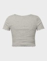 BETTY LIFE S/S V-NECK TOP