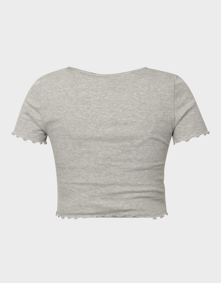 BETTY LIFE S/S V-NECK TOP