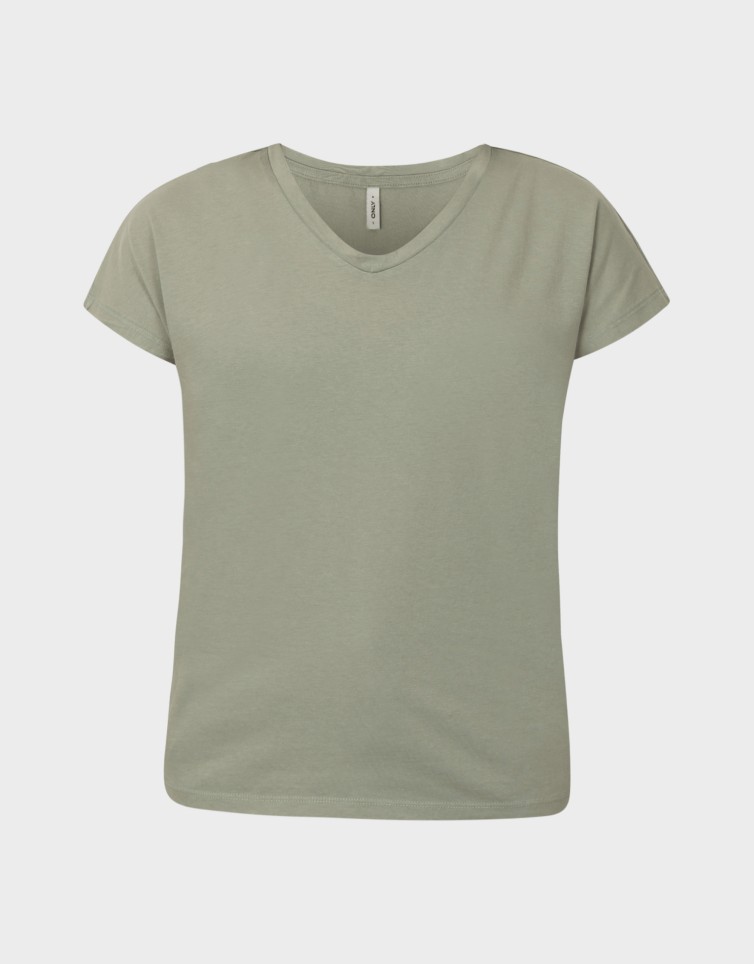 ONLLUCY LIFE SS VNECK MOSTER TOP BOX JRS