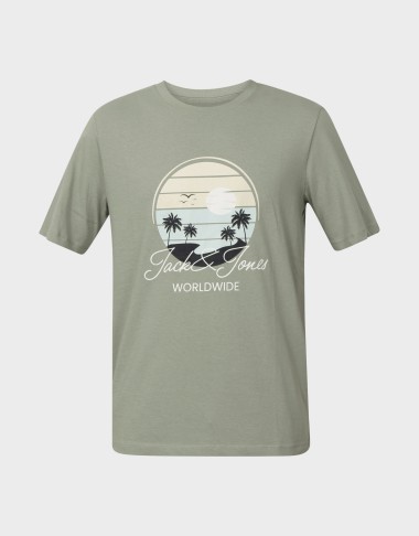 JJPALM TEE SS CREW NECK LN
