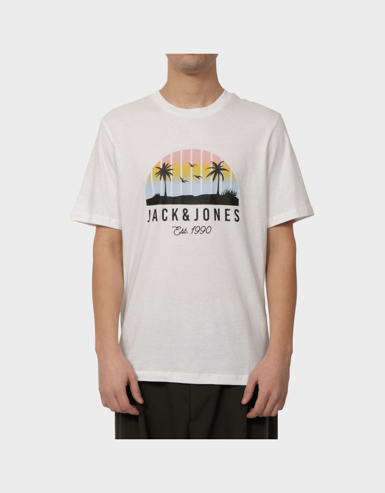 JJPALM TEE SS CREW NECK LN