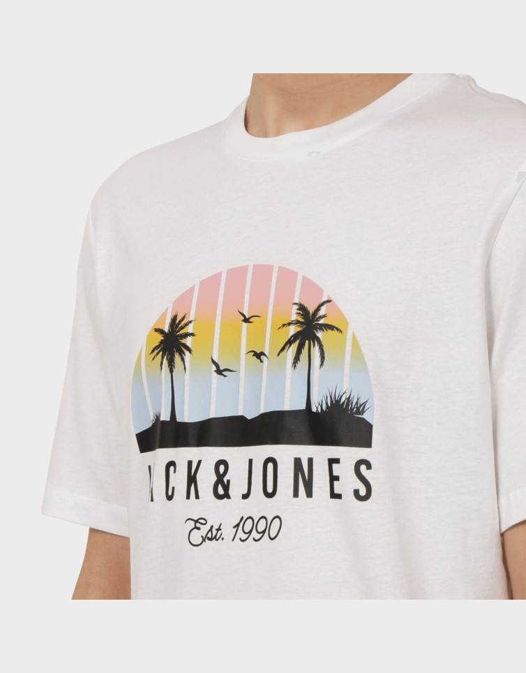 JJPALM TEE SS CREW NECK LN