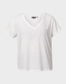 STUDIOS SLUB EMB VEE TEE