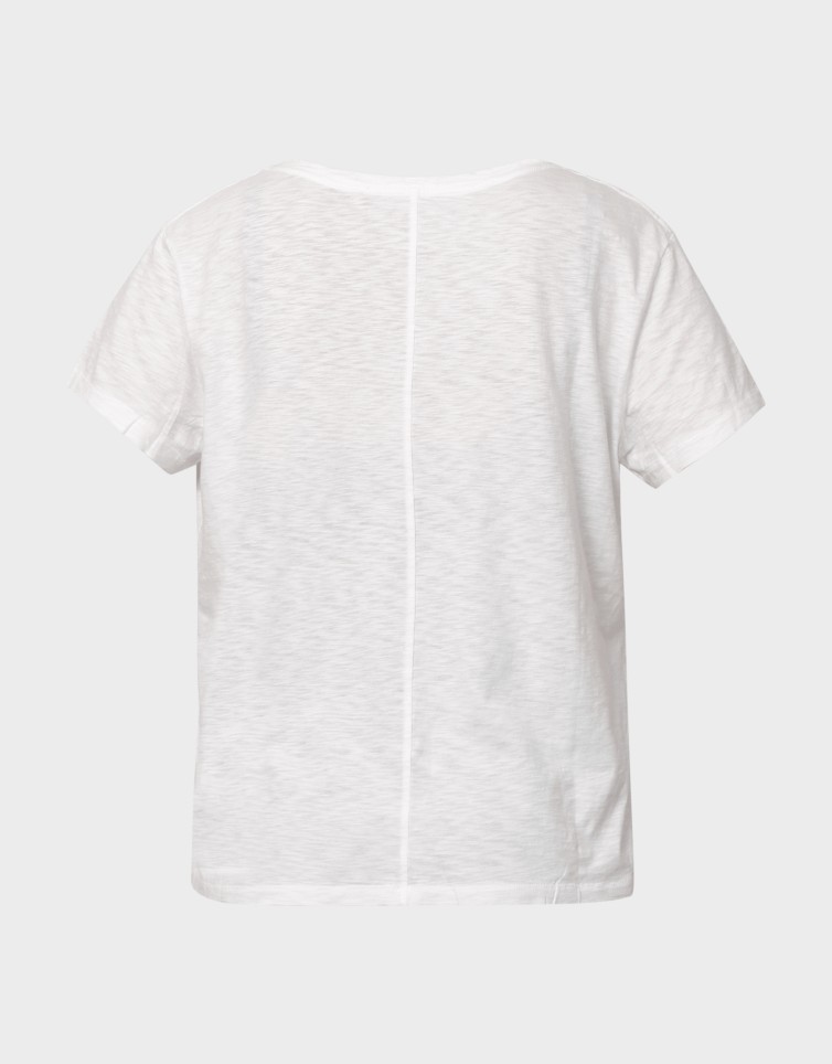 STUDIOS SLUB EMB VEE TEE