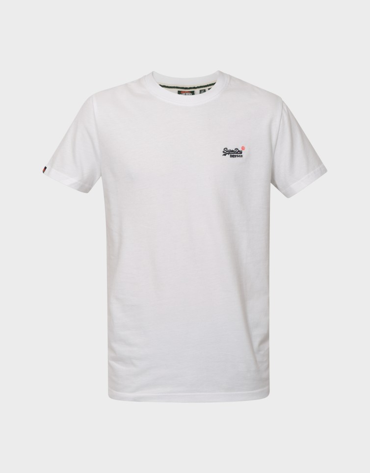 ESSENTIAL CONTRAST EMB TEE