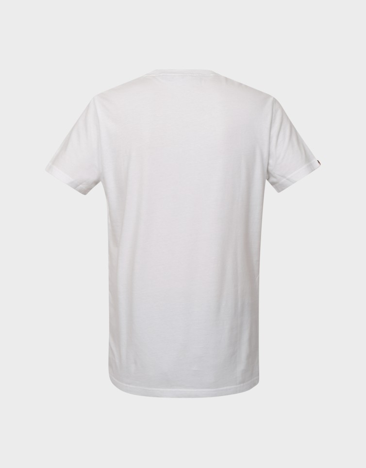 ESSENTIAL CONTRAST EMB TEE