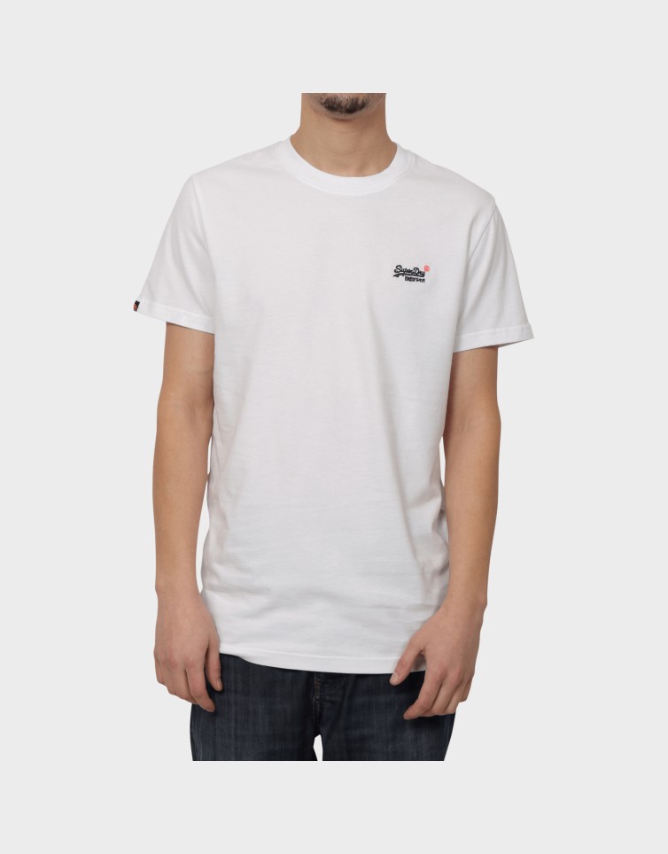 ESSENTIAL CONTRAST EMB TEE