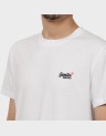 ESSENTIAL CONTRAST EMB TEE