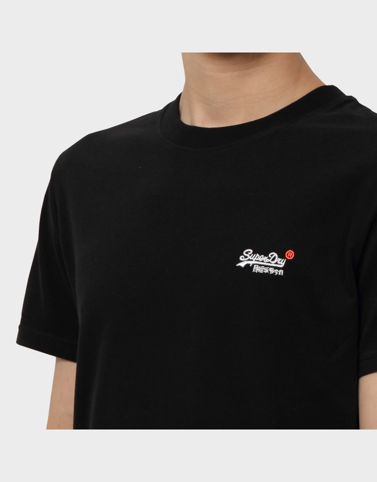 ESSENTIAL CONTRAST EMB TEE