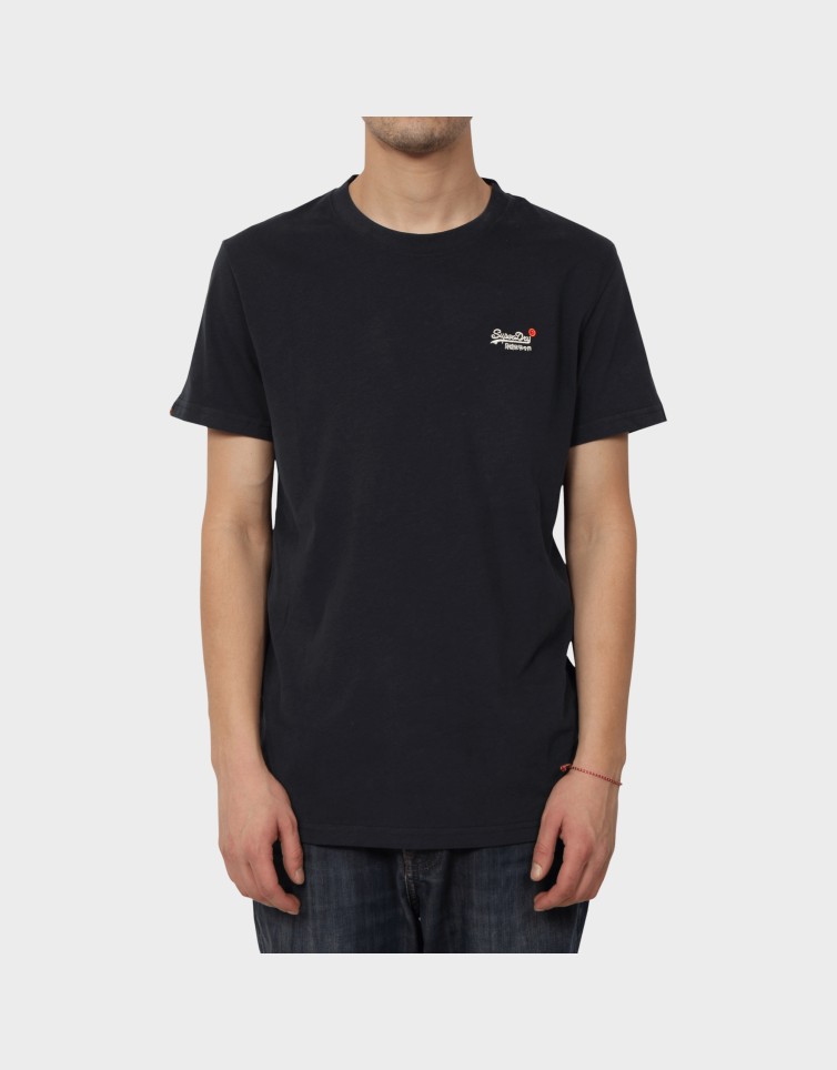 ESSENTIAL CONTRAST EMB TEE