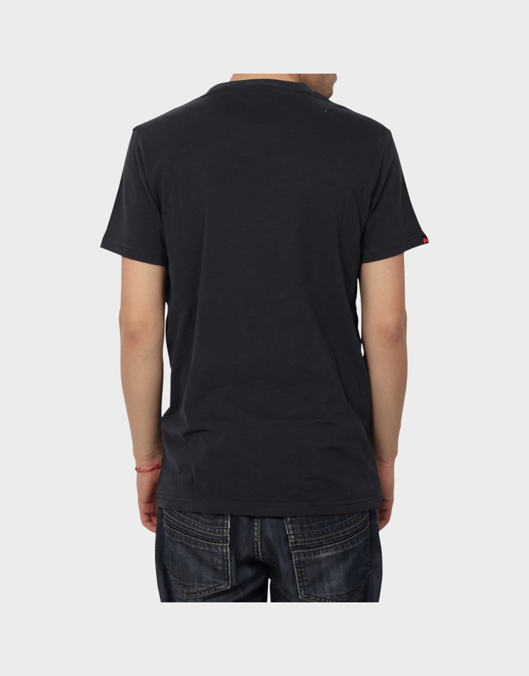 ESSENTIAL CONTRAST EMB TEE