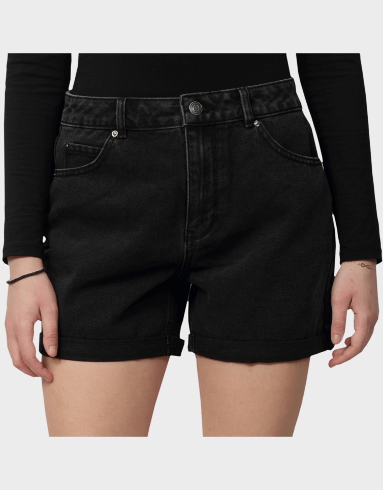 ZURI HR LOOSE DENIM SHORTS