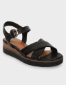 CROSSED SANDALS