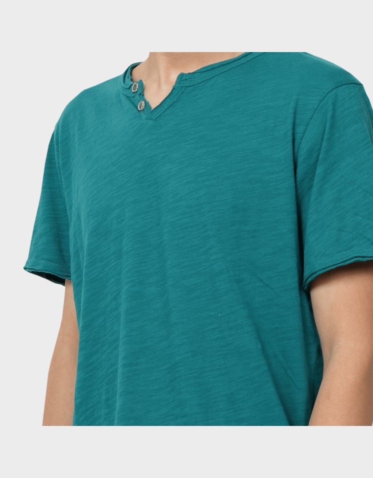 BASIC BUTTON T-SHIRT