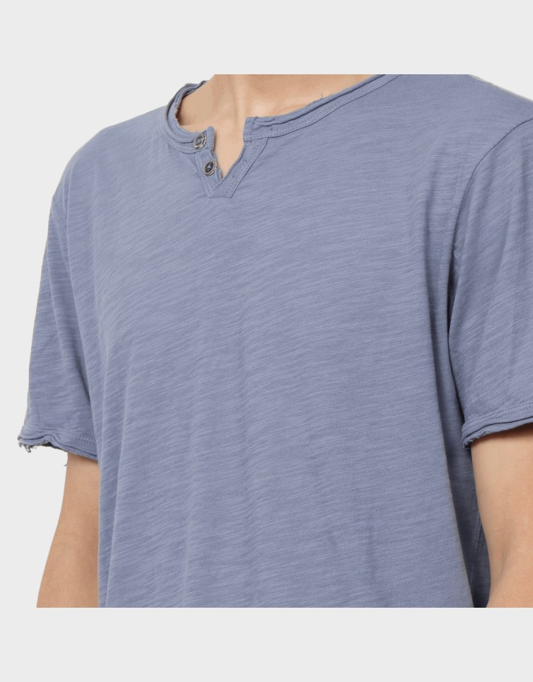 BASIC BUTTON T-SHIRT