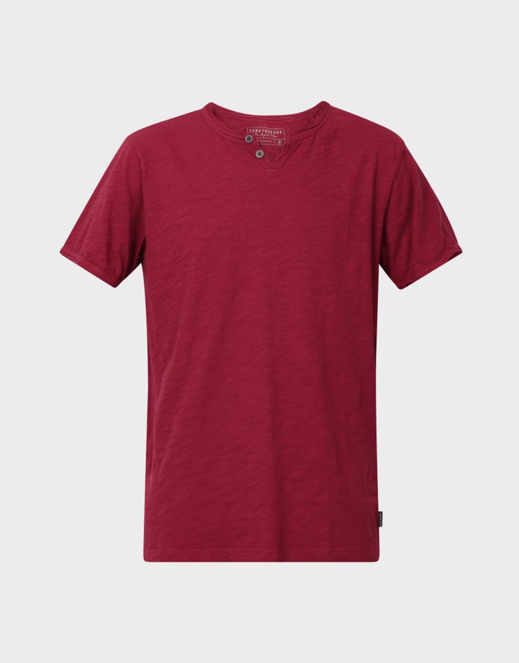 BASIC BUTTON T-SHIRT