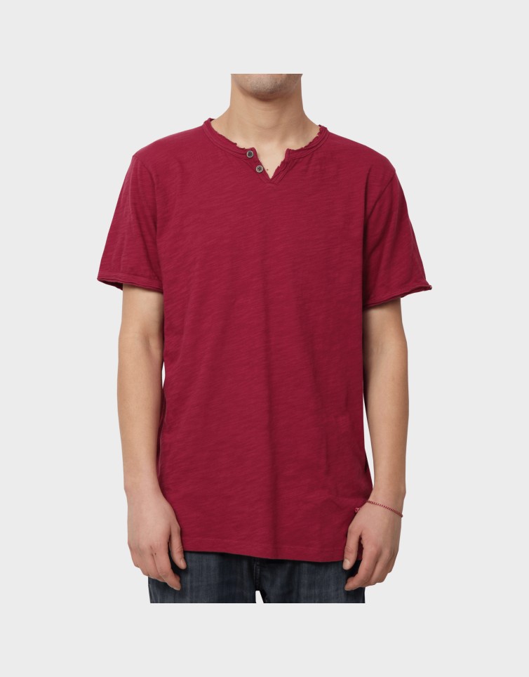 BASIC BUTTON T-SHIRT