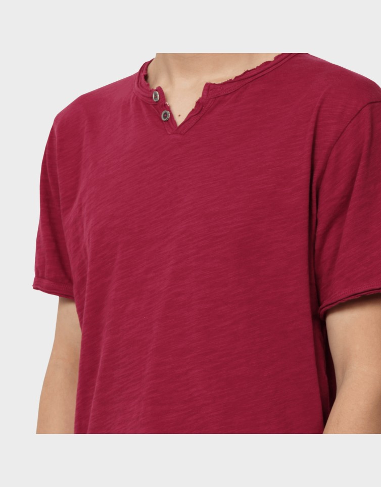 BASIC BUTTON T-SHIRT
