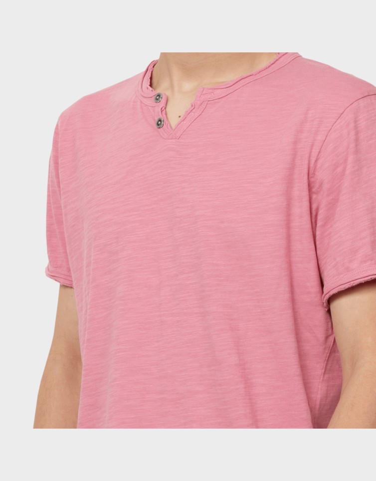 BASIC BUTTON T-SHIRT