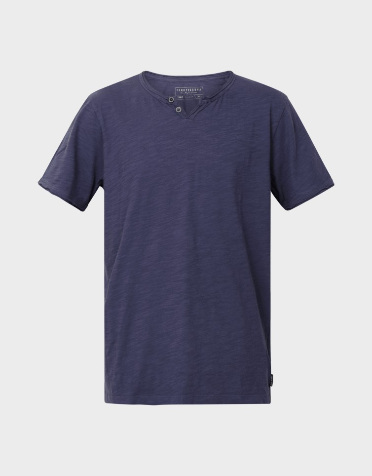 BASIC BUTTON T-SHIRT