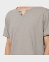 BASIC BUTTON T-SHIRT