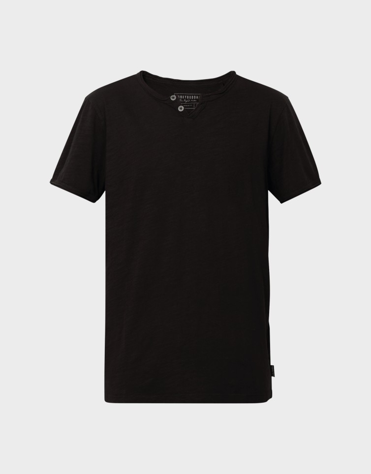 BASIC BUTTON T-SHIRT