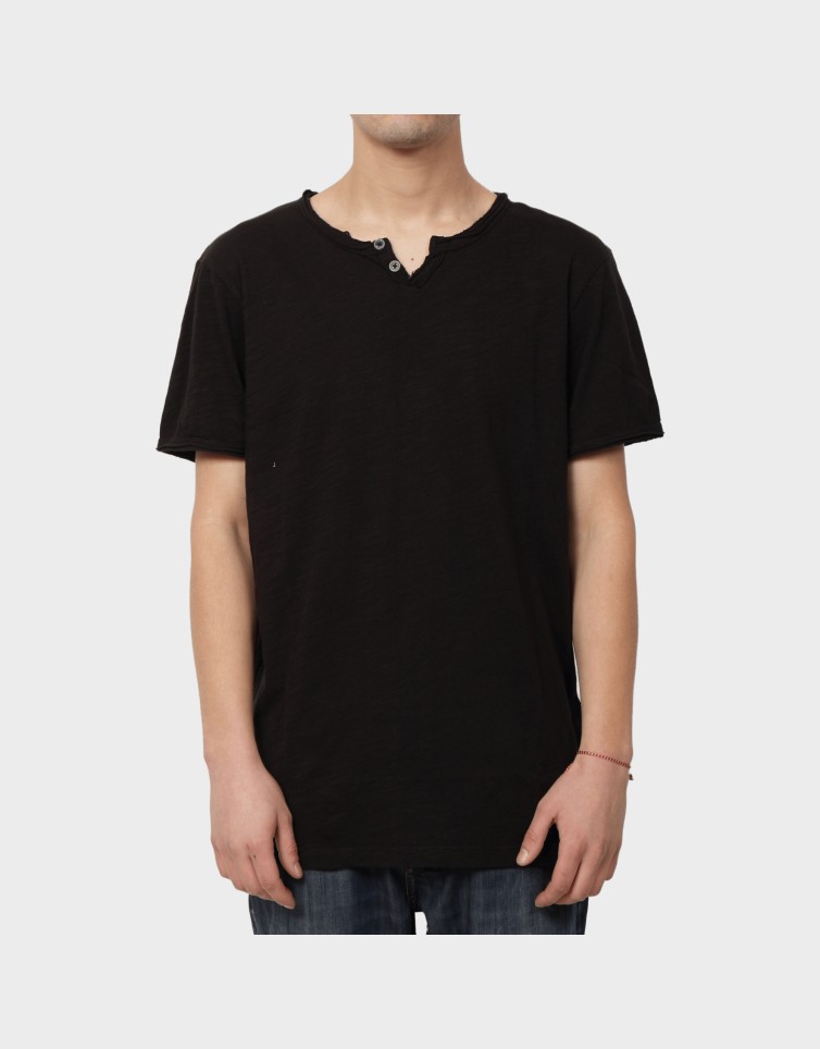 BASIC BUTTON T-SHIRT